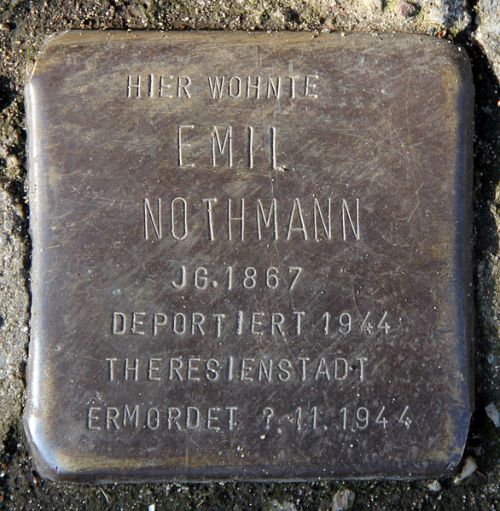 Stolperstein Ritterstraße 61 #1