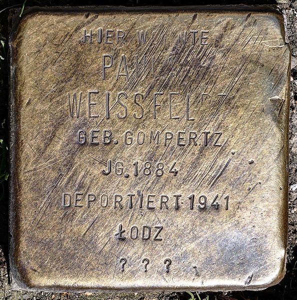 Stolperstein Hauptstraße 43