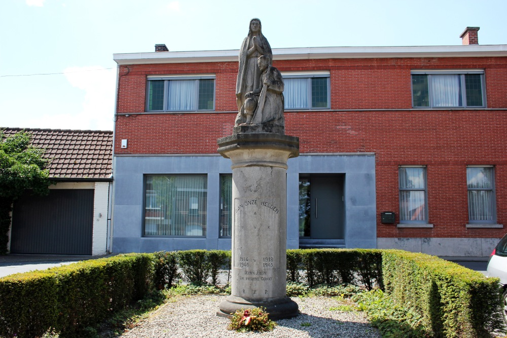 Oorlogsmonument Deerlijk Sint-Lodewijk