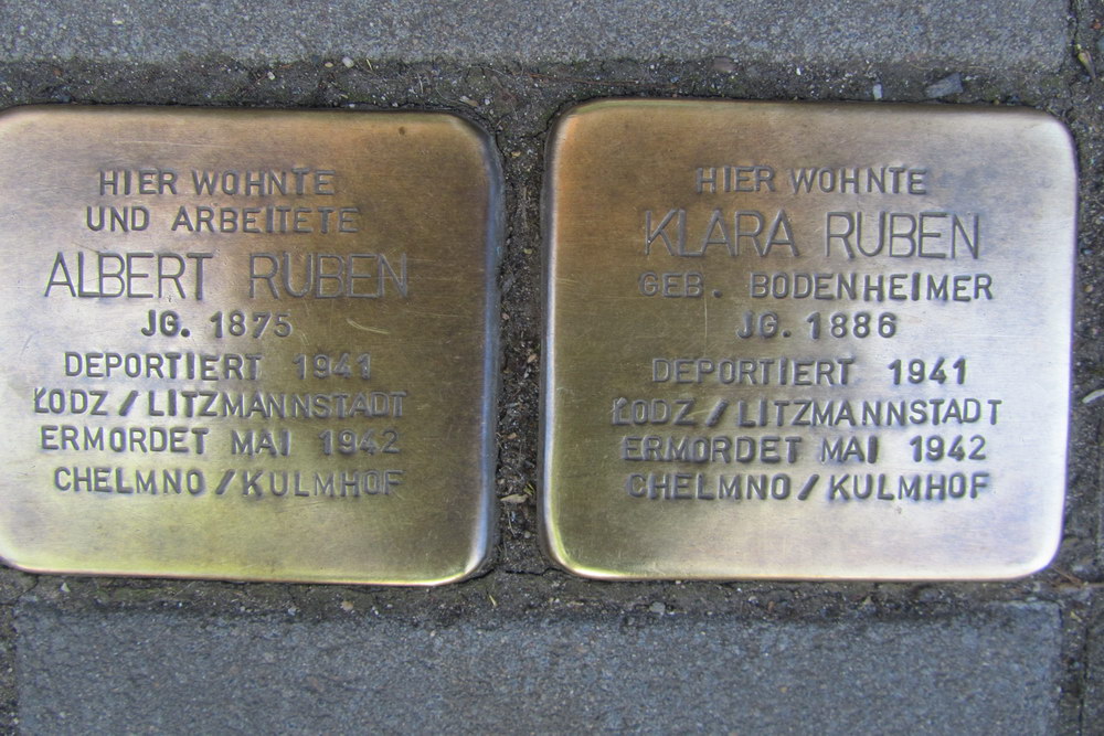 Stumbling Stones Sudermanstraße 3 #1