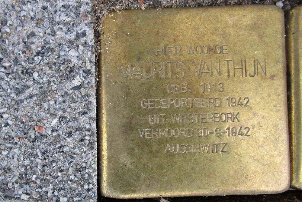 Stolpersteine Vierambachtstraat 66a #2