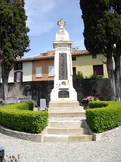 War Memorial Saint-Jean-de-Verges