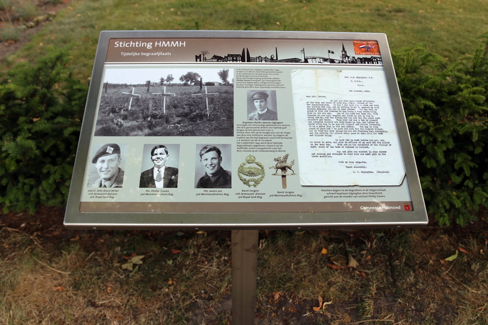 Memorial Temporary Cemetery Mierlo-Hout #3