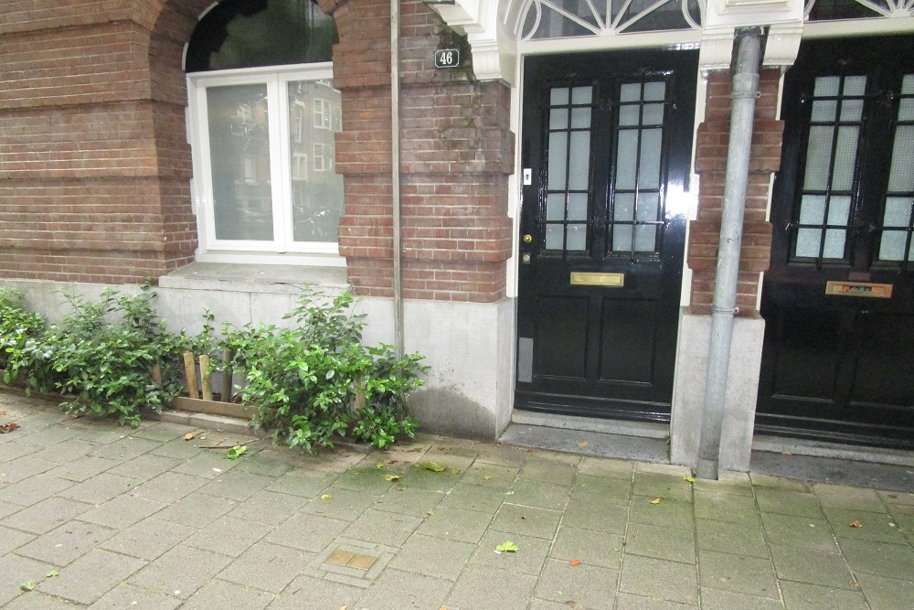 Stolpersteine Lomanstraat 46 #4