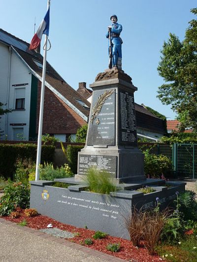 Oorlogsmonument Courcelles-ls-Lens #1