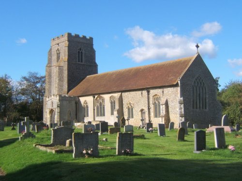 Oorlogsgraf van het Gemenebest St. Ethelbert Churchyard