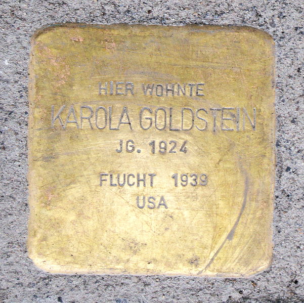 Stolpersteine Schlossgasse 93 #3