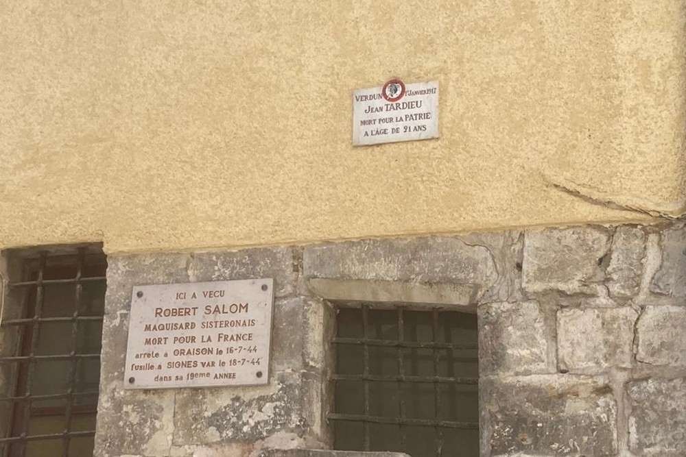 Memorials Sisteron