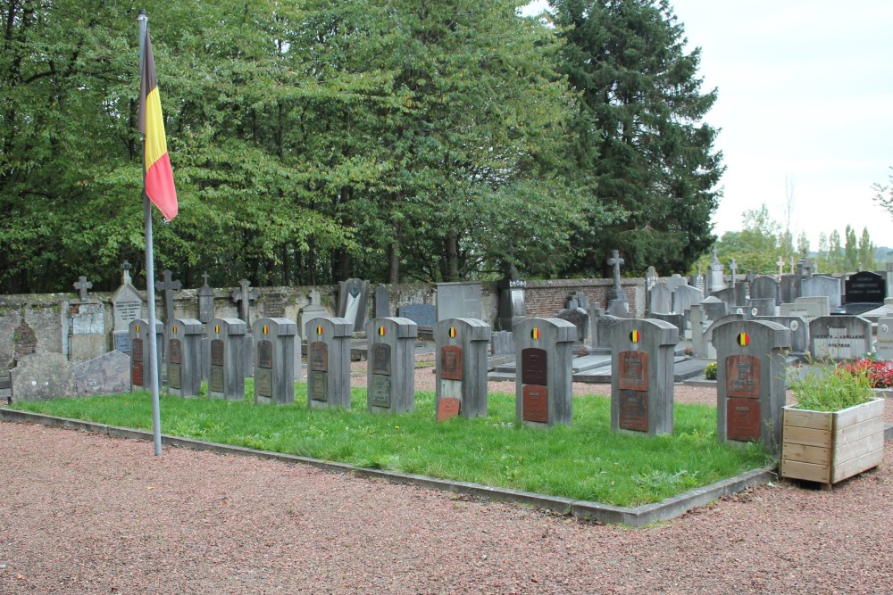 Belgische Graven Oudstrijders Braine-lAlleud Begraafplaats l'Ermite #2