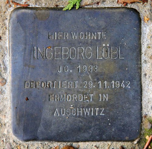 Stolpersteine Im Amseltal 29 #1