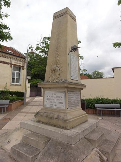 Oorlogsmonument Villers-Saint-Paul