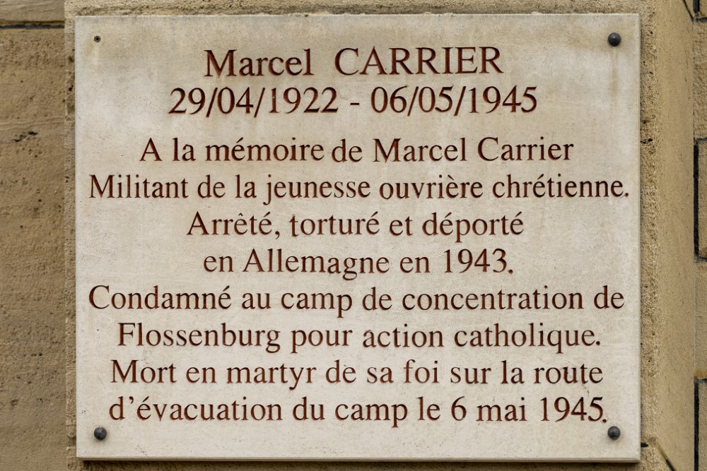 Gedenkteken Marcel Carrier #1