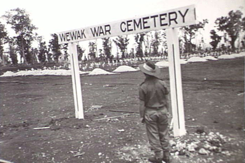 Location Temporary War Cemetery Wewak #1