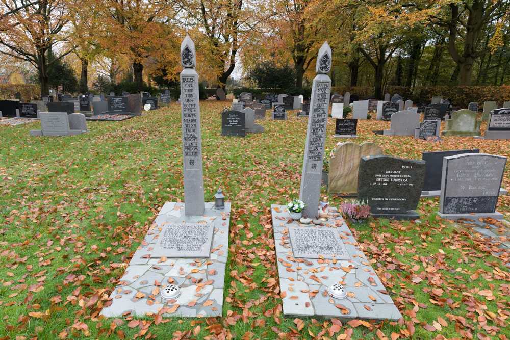 Dutch War Graves Gem. Zuiderbegraafplaats Drachten