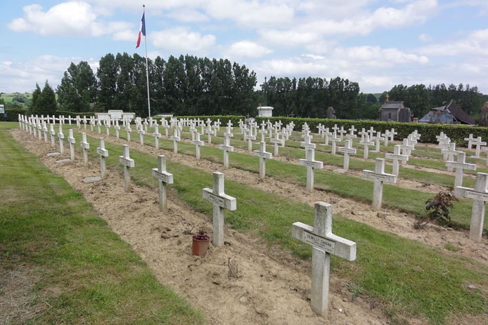 Franse Oorlogsbegraafplaats Effry #1