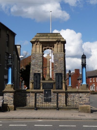 Oorlogsmonument Ashby-de-la-Zouch