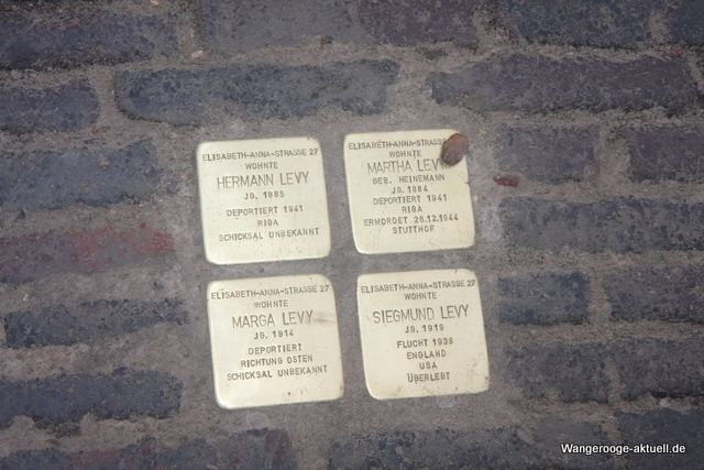 Stolpersteine Elisabeth-Anna-Strae 27