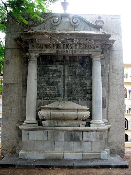 Monument Spaanse Burgeroorlog La Orotava