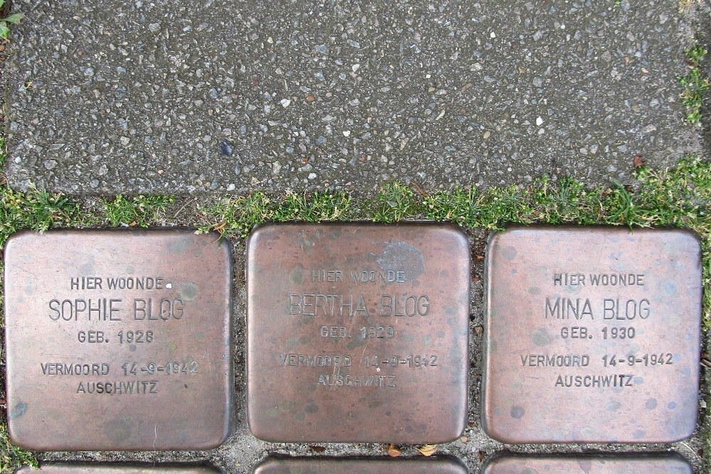 Stolpersteine Uithoornstraat 11 #2