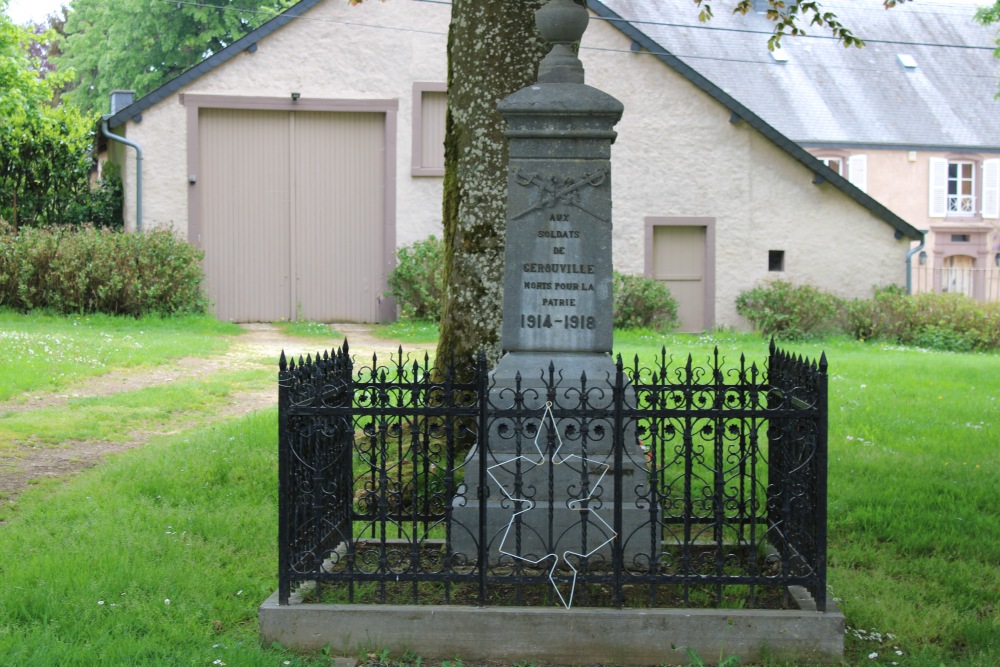 Oorlogsmonument Gérouville	 #2