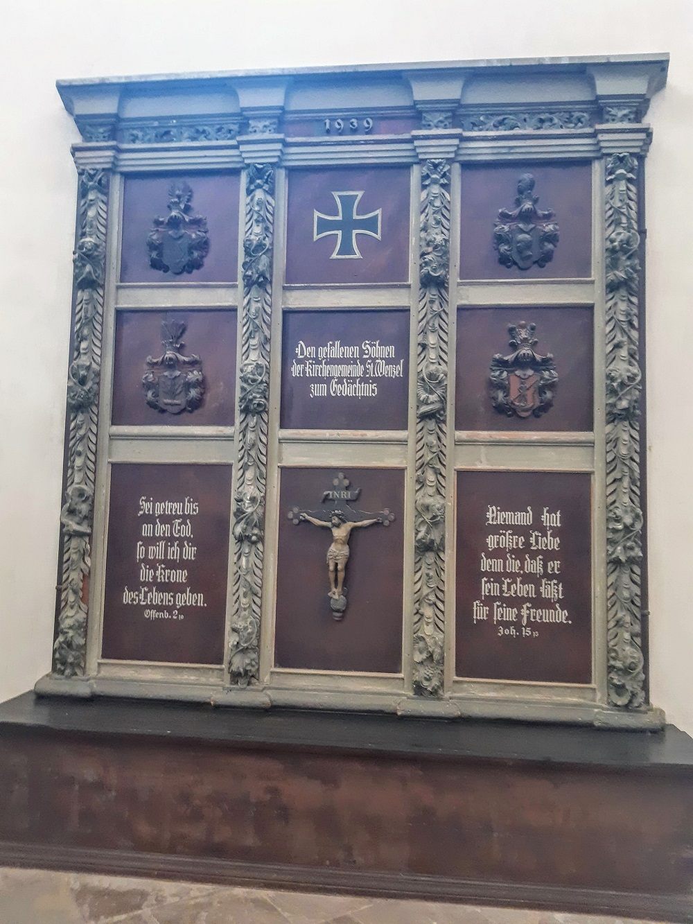 Oorlogsmonumenten Stadtkirche St. Wenzel Naumburg #2