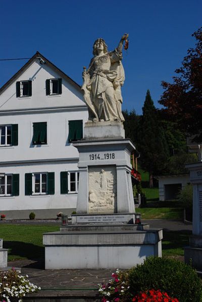 Oorlogsmonument Wolfsberg im Schwarzautal