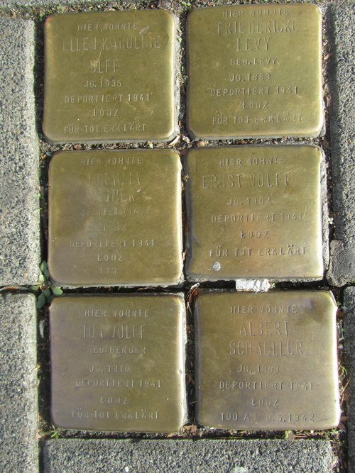 Stumbling Stones Luxemburger Straße 37 #4