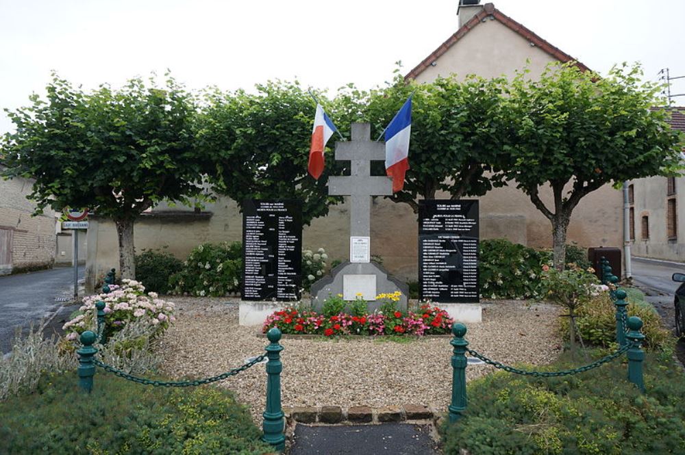 Oorlogsmonument Tours-sur-Marne