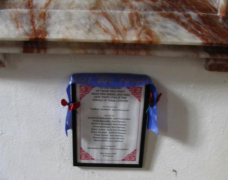 War Memorial Holy Trinity Church