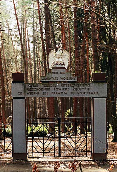 Cemetery Victims National Socialism Warzyce #1