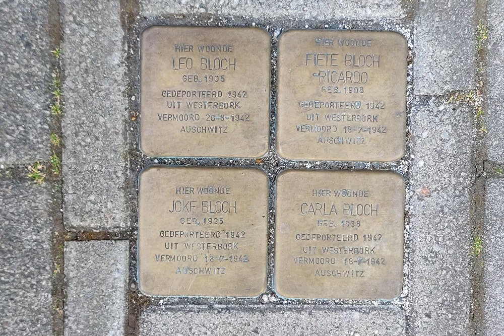 Stolpersteine Deurloostraat 105-ll #1