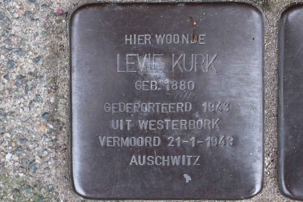 Stolpersteine President Brandstraat 33-61 #2