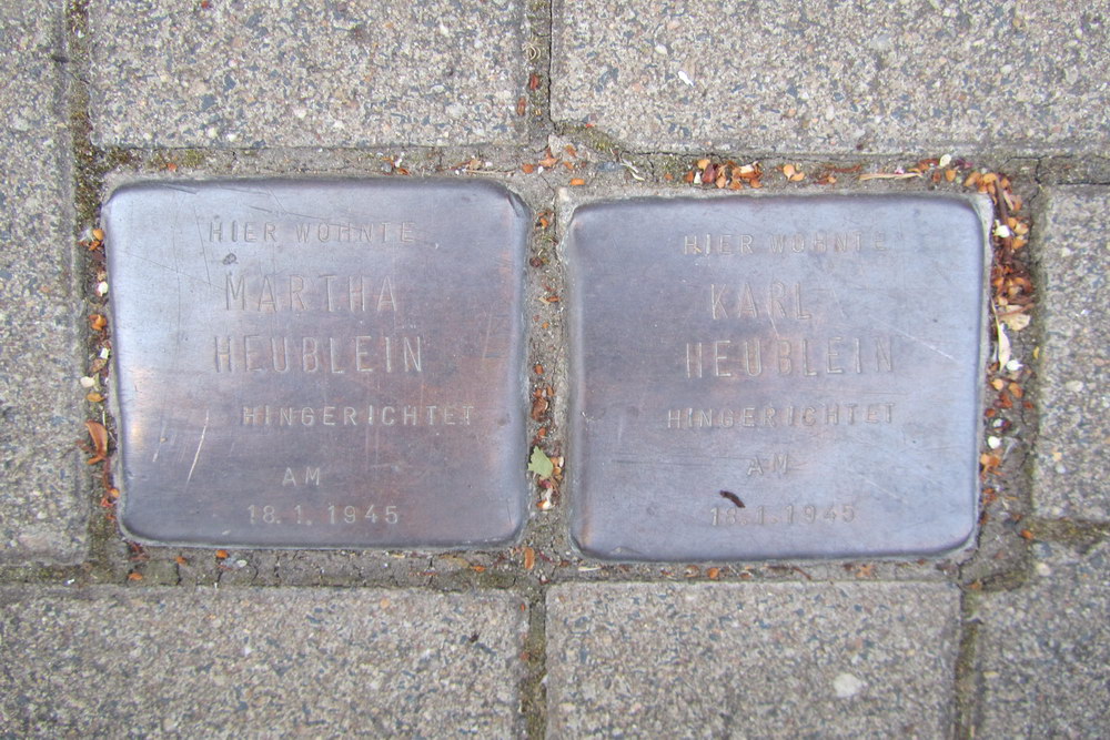 Stumbling Stones Herzogenrather Straße 12 #1