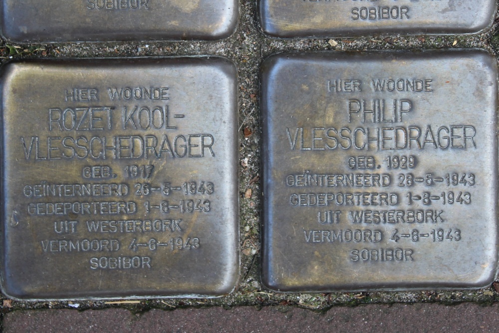 Stolpersteine Nieuwe Amstelstraat 17 #3