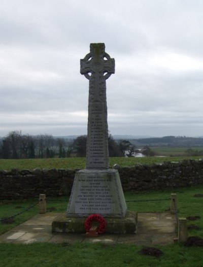 War Memorial Cornhill on Tweed #1