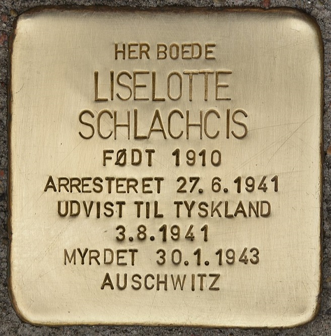 Stolperstein Borgmestervangen 4A #1