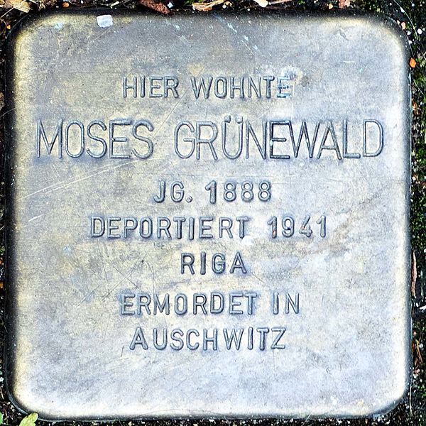 Stolpersteine Viersener Straße 17 #2