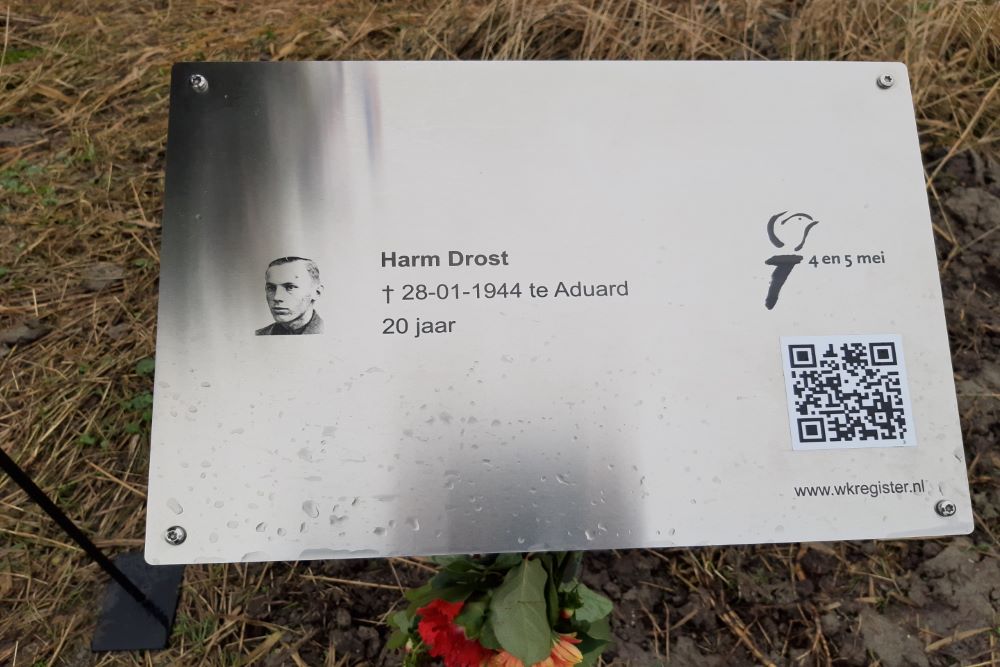 Gedenkteken Harm Drost #2