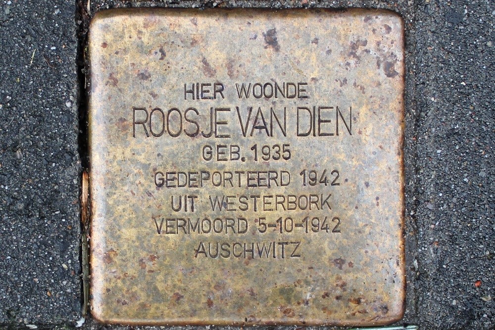 Stolpersteine Zaalbergstraat 15A #4