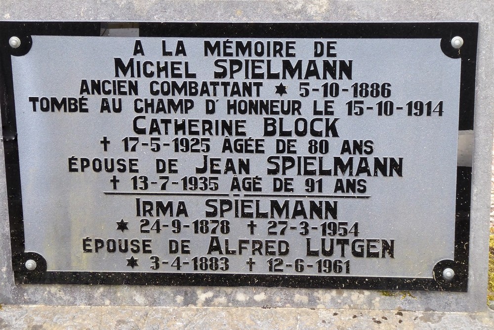 Belgian War Grave Warnach #2