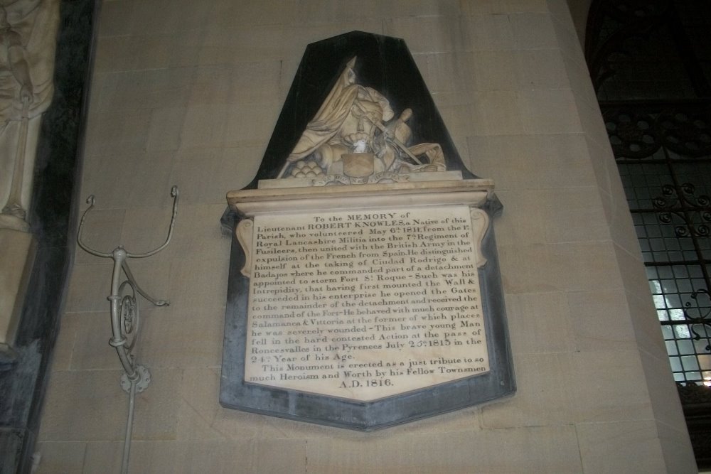 Memorials Bolton Parish Church #2