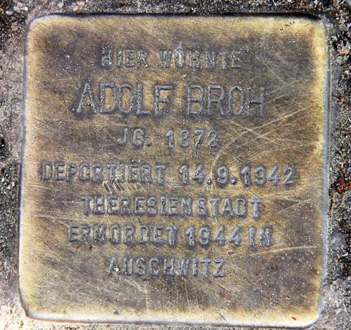 Stolpersteine Falkentaler Steig 16