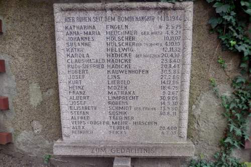 Mass Grave Victims Bombardment 1944 #2