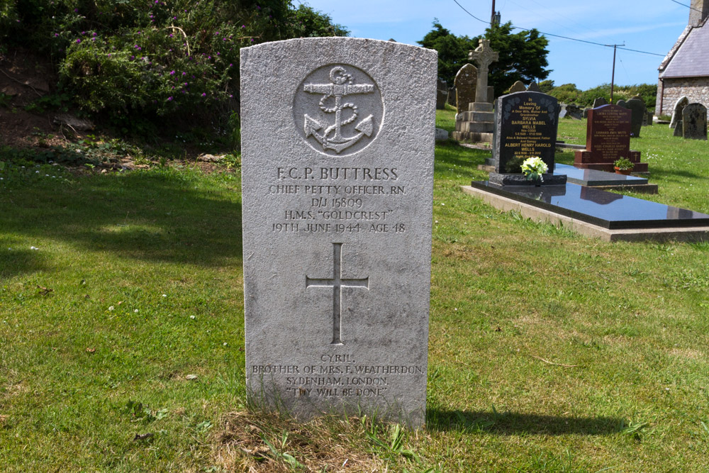 Oorlogsgraven van het Gemenebest St. Peter Churchyard #1