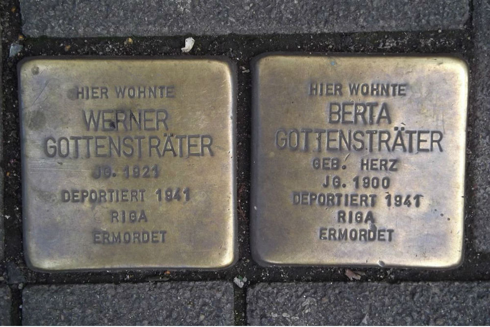 Stumbling Stones Hagedornstraße 32 #2