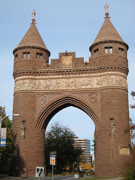 American Civil War Memorial Arch Hartford #1