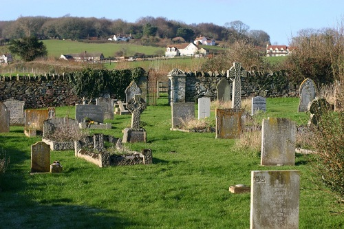 Commonwealth War Grave Over Stowey Cemetery #1