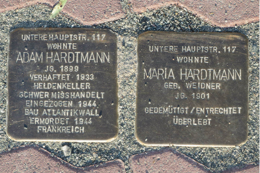 Stolpersteine Ludwigstrae 80