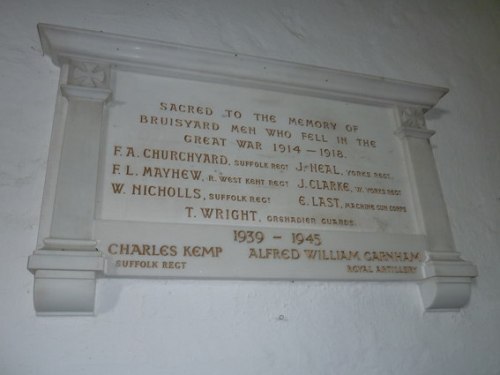 War Memorial St Peter Church