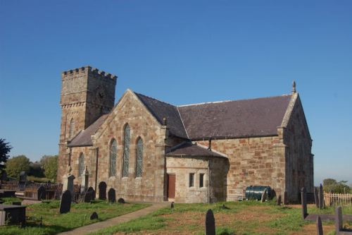 Oorlogsgraven van het Gemenebest St. Nidan Churchyard